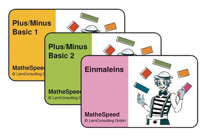 Alle drei Hauptsets MatheSpeed